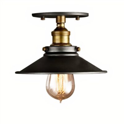 Plafonnier vintage au style rétro