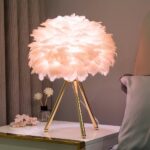 lampe plume oie