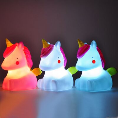Petite lampe veilleuse licorne