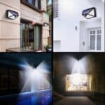 Lampe solaire LED avec détecteur de mouvement