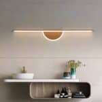 Lampe salle de bain LED au design nordique et minimaliste