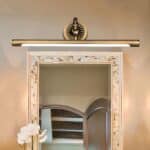 Lampe salle de bain vintage et rétro en cuivre