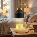 Lampe chauffe bougie électrique sécurisée et réglable