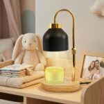 Lampe chauffe bougie électrique sécurisée et réglable